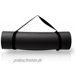 diMio Komfort-Gymnastikmatte Yogamatte in 185x60x1cm 185x60x1.5cm 185x90x1.5cm 200x100x2 mit Tragegurt Phtalatfrei + SGS-geprüft