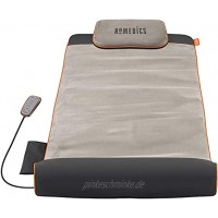 HoMedics Dehnbar – Elektrische aufblasbare Yogamatte mit verstellbaren Rückenkörperübungen Lendenwirbelsäule Schulter Hüftstütze faltbares Design für einfache Lagerung