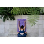 Yoga Design Lab Die Flow Yogamatte | Entwickelt für Unterstützung | Extra-Dick | Reversible | Ideal für Hot Yoga Power Vinyasa Ashtanga & langsame Workouts | Mit Tragegurt