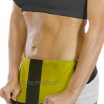 DODOING Frauen und Männer Hot Thermo Schweiß Neopren Body Shapers Slimming Gürtel Taillenmieder Girdle mit 3 Haken für Gewicht Loss
