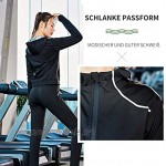 FLYGAGA Damen Schweiss Anzug Sauna Anzug Sauna Suit Schwitzanzug Trainingsanzug Fitnessanzug PVC Fitness Gewichtsverlust