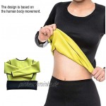 Frauen Neopren Shirt Frauen Neopren Abnehmen Langarm Body Sweat Sauna Shirt zur Gewichtsreduktion