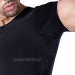 Männer Sauna Heat Trapping T-Shirt Training Taille Shaper Kurzarm Tops Workout