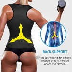 Memoryee Frauen Neopren Taille Trainer Korsett Schweißweste Gewichtsverlust Body Shaper Workout Sauna Tank Tops
