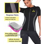 SEXYWG Damen Hot Sweat Saunaanzüge Neopren Top Workout Body Shaper Abnehmen Saunaanzug