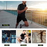 TAILONG Saunaanzug für Herren Gewichtsverlust Jacke Shorts Fitnessstudio Workout Sweat-Anzüge Training Kurzarm Trainingsanzug Fitnesskleidung