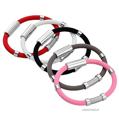 Koowaa Antistatisches Armband Beseitigen Sie statische Körperhandgelenkbänder Antistatisches Band Antistatisches Armband Gesundheitspflege Armband für Frauen Männer