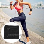 Sport-Armband Reißverschluss Workout Wallet Gym Wrist Bag Atmungsaktive Tasche Schweißband Wrist Wallet zum Laufen Radfahren Sport Coin Keys Storage