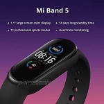 Xiaomi Mi Smart Band 5 Wristband Fitness Armband Schwarz