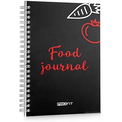 Daily Food Journal – Mahlzeitenplaner für Gewichtsverlust und Fitness – Lebensmitteltagebuch – Diätplaner | einfach zu bedienender 16-Wochen-A5 Diätplaner 15,2 x 20,3 cm 142 Seiten