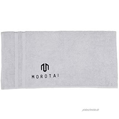 MOROTAI Unisex – Erwachsene Body Towel Large Hellgrau Handtuch OS