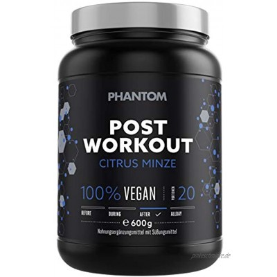 Phantom Supplements Post Workout Drink Recovery Regeneration nach dem Sport