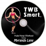 TWB Smart Hula-Hoop für Erwachsene mit Fettverbrennung verstellbares Design mit 8 abnehmbaren Abschnitten Bonus-Maßband inkl. Fitness-Trainings-DVD