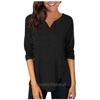 Blouse,Women's Summer Long Sleeve V-Neck Blouse Shirt Women's Colour Block Shirt Women's Casual T-Shirt Cotton Knitted Sweatshirts Shirts Women's Pullover Long Sleeve Tops Crew Neck Tunic Blouses