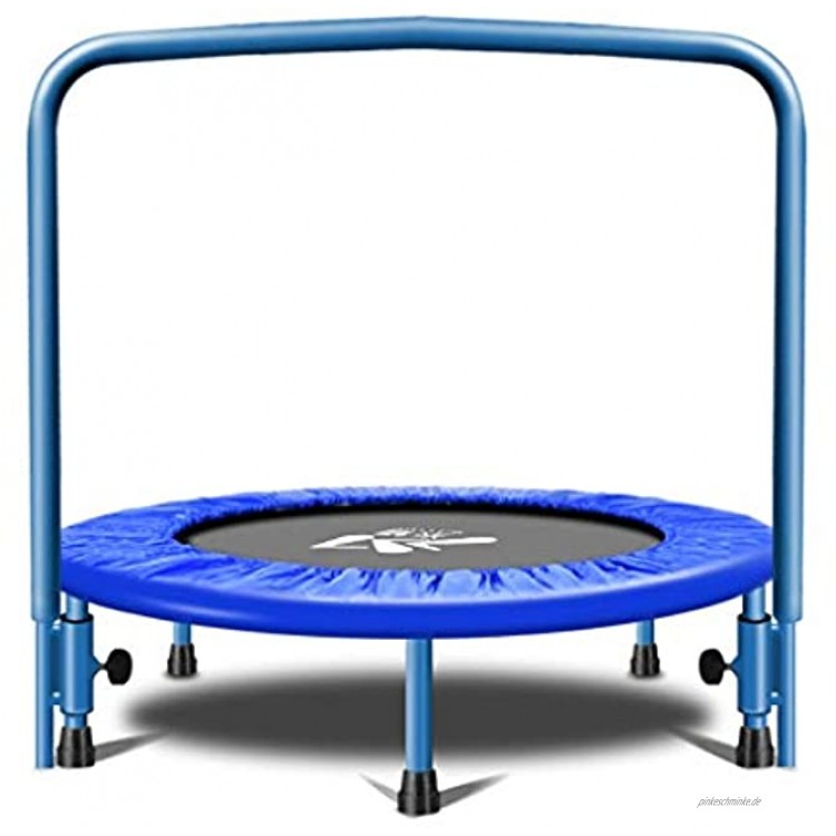 Zfggd Erwachsene Turnhalle der Familieninnentrampoline Gewichtsverlusttrampolin-Kindertrampoline Color : Blue