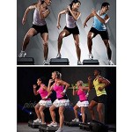 HO-TBO Stepbenches Gym Yoga Stepper Board Multifunktions-Fitness-Stepper 2-stufig Verstellbarer Aerobic-Stepper in 72 cm Farbe Optional Schritte Heben Plattform Color : Pink Size : 72cm