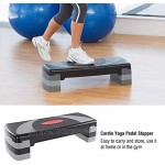 iFCOW Fitness Stepper 31 Fitness Aerobic Step Cardio Yoga Pedal Stepper für Gym Workout Übung