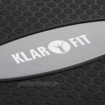 Klarfit ST3 Aerobic-Stepper Fitness-Brett Heimtrainer Steppbrett höhenverstellbar 3 Höhenstufen rutschfeste Trittfläche Belastung max. 250 kg schwarz pink oder blau