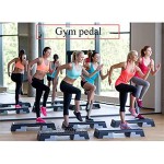 LAZYZ Aerobic Steppbrett Fitness Training Schritt Plattformen Yoga Pilates Hantelbank Fitnessstudio Großes Pedal