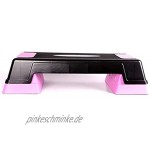 QinWenYan Stepper-Board Fitness Pedal Aerobic Gewichtsverlust Übung Schritte Dünne Kalb Yoga Aerobic Board Home Gewichtsverlust Fußpedal Übungs-Stepper Farbe : Pink Size : 70x18x12cm