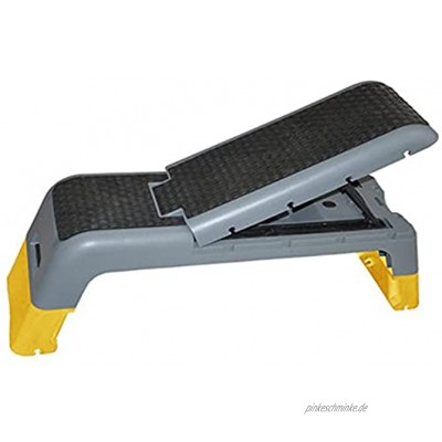 QinWenYan Stepper-Board Multifunktionale Sport Yoga Fitness Schritt Aerobic Rhythmus Pedal Aerobic Aerobic Hantel-Stuhl Übungs-Stepper Farbe : Yellow Size : 110x34x35cm
