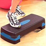 Z-Color Aerobic-Stepper Schritt Schritte Übung Cardio Gym Yoga Heimtraining Pilates Plattform Einstellbare Trittbrett Fitness Hoch