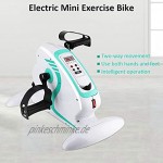 Ejoyous Minibike Heimtrainer Fitness Elektrisches Pedal Trainingsgerät Pedaltrainer Fitnessgerät mit Einstellbare 12-Gang-Einstellung für Arm-und Beintrainer Zuhause Büro