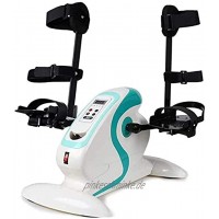 FDGSD Under Desk Bike Pedal Exerciser Tragbares Mini-Heimtrainer für Beine und Arme Physiotherapie Heim Hemiplegie Rehabilitation Training Bike Machine