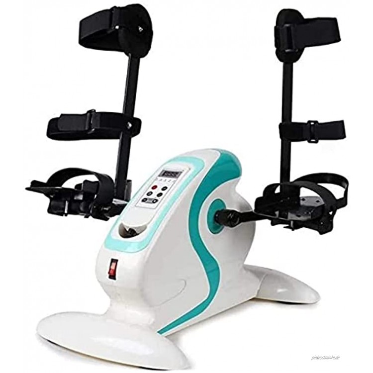 FDGSD Under Desk Bike Pedal Exerciser Tragbares Mini-Heimtrainer für Beine und Arme Physiotherapie Heim Hemiplegie Rehabilitation Training Bike Machine