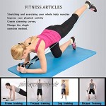 LOOEST 17pcs Pull Rope Set Yoga-Übung Fitness Training Band Gummischlaufe Schlauch Bands Gym Tür-Anker-Ankle Straps-Widerstand-Bänder Sports