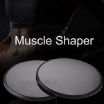 Pazalor Core Sliders Doppelseitiges Fitness-Slidepad für Abs Gesäß und Beine. Gleitscheiben Gliding Discs