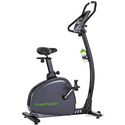 Tunturi Hometrainer E50 Performance Fitnessrad mit App Fahrrad für Zuhause Bluetooth 32 Widerstandsstufen 21 Programme