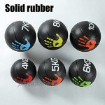 Medizinball Fitness-Medizinball Für Erwachsene Unisex-Muskeltrainingsgerät-Fitnessball Rutschfester Oberflächenball Mit Geringer Sprungkraft 7 Kg