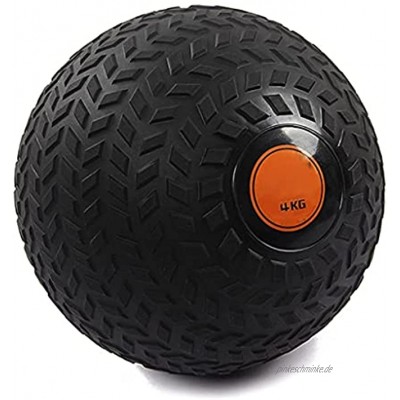 PLUY Verschleißfester Medizinball Home Fitness Medizinball,Gummiball mit geringem Sprung,Taillen- und Bauchmuskeltraining Größe:4 kg