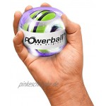 Powerball Autostart Multilight gyroskopischer Handtrainer mit blau-rotem Lichteffekt inkl. Aufziehmechanik transparent-violett das Original von Kernpower