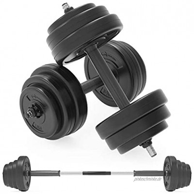 Body Revolution Hantelset Verstellbare Hanteln Home Gym Gewichte Set mit Barbell Link Zubehör Verschiedene Gewichte & Größenoptionen separat erhältlich 10 kg