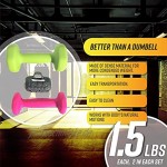 Egg Weights Handhantel-Sets für Männer und Frauen freie Gewichte für Kickboxen Schattenboxen Yoga und mehr