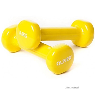 Oliver Vinyl Hantel –  kurz für Krafttraining Muskeln