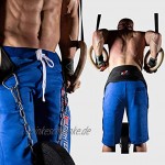 AQF Gewichtsgürtel Tauchgürtel Body Building Dip Gürtel Weight Lifting Dip Chain Übung Gym Training Neopren Fitness-Gurtel