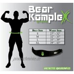 Bear KompleX Weighlifting Belt for Powerlifting Crossfit Squats Weight Training and More. Low Profile Velcro with super Firm Back for Maximum Stability and Exceptional Comfort. Easily Adjustable