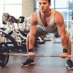 Brand Umi Zughilfen für Fitness & Bodybuilding – Gepolsterte Lifting Straps mit Griffhilfe Beidseitig