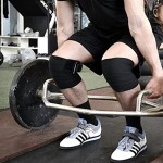 GYMGEARS® Kniebandage [2er Set mit Klettverschluss] Knee Wraps 200cm Profi Knie Bandagen für Kraftsport Bodybuilding Powerlifting Crossfit & Fitness Für Frauen & Männer geeignet
