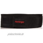Harbinger 4 Nylon Belt Black