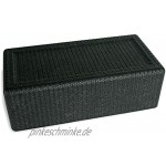 Blackroll Orange Block YogaBlock Aufbewahrungsbox schwarz für kleine Faszienbälle & Twinbälle inkl. Übungsbooklet