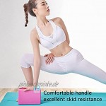 Color Yun Yoga Block Requisiten Schaumstoff Ziegel Dehnhilfen Gym Pilates Yoga Durable Block Rose Rot
