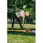 Iberia Yoga Block 2 STK. aus ökologischem Kork 227x120x75mm Zubehör für Yoga Pilates Handstand – Fitnesswürfel Hometrainer
