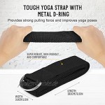 Lixada Yogablock Kork 2pcs mit 1pcs Verstellbarem Yoga Stretching Strap Yoga Block 3er Set Stabil&rutschfest 100% Naturkork für Anfänger und Fortgeschrittene