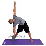 Spirit Yoga-Block 23x15x10 Hartschaumblock Yoga-Klotz Pilates Workout Fitness