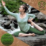 Yogiliving® Yogablock Kork | 100% natürlicher Yoga Block | Yogaklotz aus Naturkork | rutschfest & bis 150kg belastbar