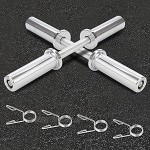 Coldshine 5,1 cm olympische Hantelstangen-Set Gewichtheben Hantel Gym Bars Griffe
